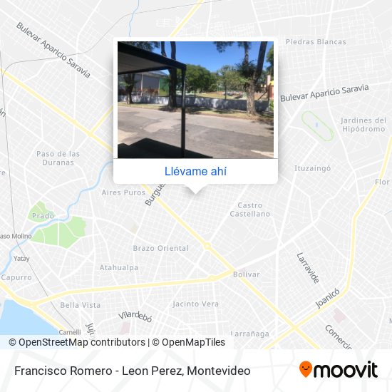 Mapa de Francisco Romero - Leon Perez