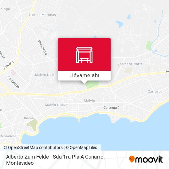 Mapa de Alberto Zum Felde - Sda  1ra Pla A Cuñarro