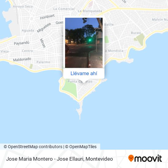 Mapa de Jose Maria Montero - Jose Ellauri