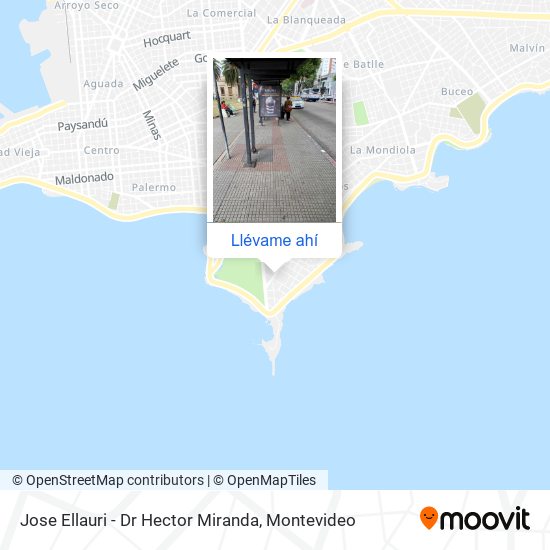Mapa de Jose Ellauri - Dr Hector Miranda