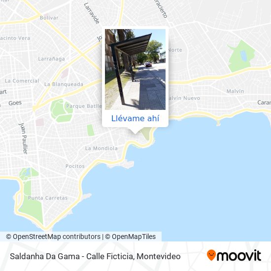 Mapa de Saldanha Da Gama - Calle Ficticia