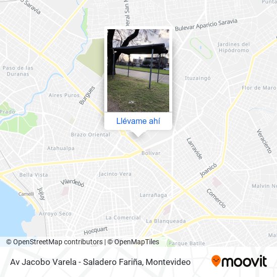 Mapa de Av Jacobo Varela - Saladero Fariña