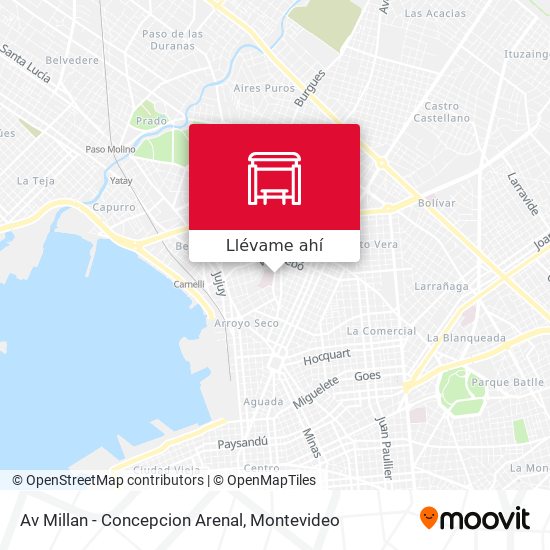 Mapa de Av Millan - Concepcion Arenal