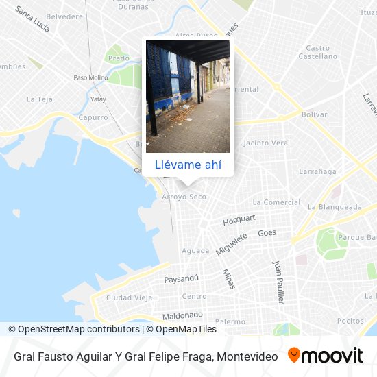 Mapa de Gral Fausto Aguilar Y Gral Felipe Fraga
