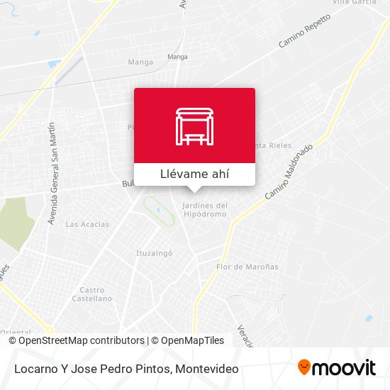 Mapa de Locarno Y Jose Pedro Pintos