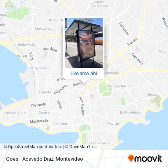 Mapa de Goes - Acevedo Diaz