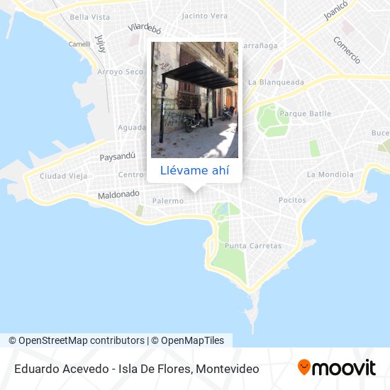 Mapa de Eduardo Acevedo - Isla De Flores
