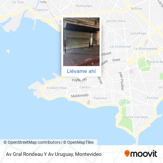 Mapa de Av Gral Rondeau Y Av Uruguay