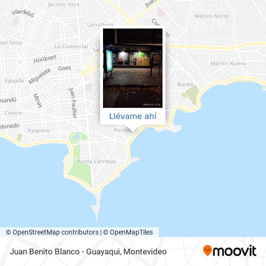 Mapa de Juan Benito Blanco - Guayaqui