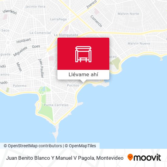 Mapa de Juan Benito Blanco Y Manuel V Pagola