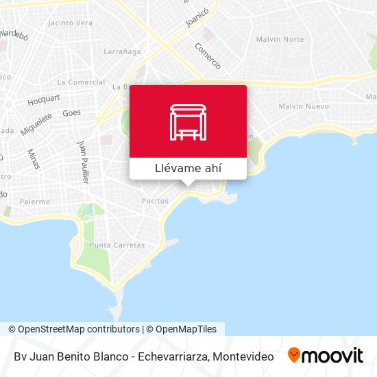 Mapa de Bv Juan Benito Blanco - Echevarriarza