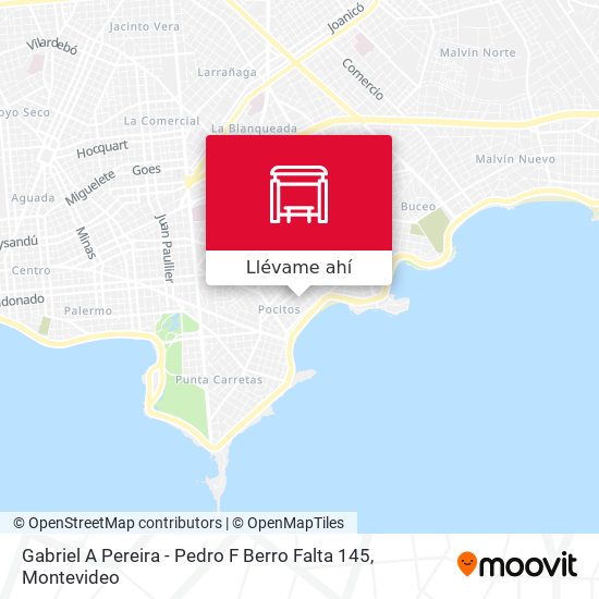 Mapa de Gabriel A Pereira - Pedro F Berro Falta 145