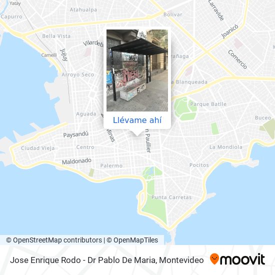 Mapa de Jose Enrique Rodo - Dr Pablo De Maria