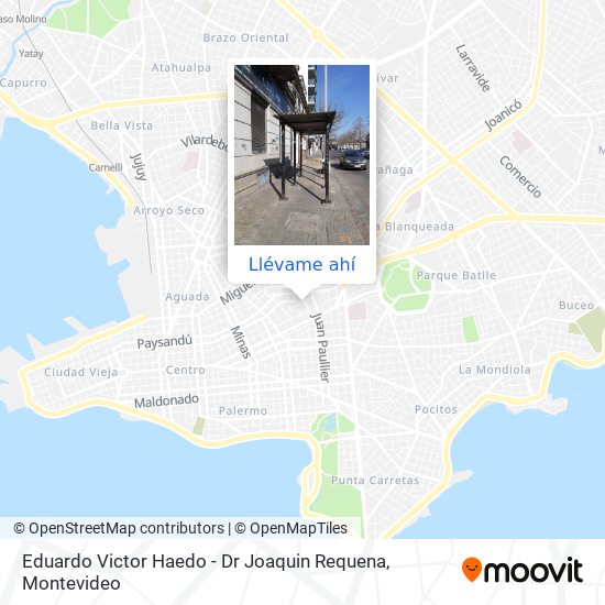 Mapa de Eduardo Victor Haedo - Dr Joaquin Requena