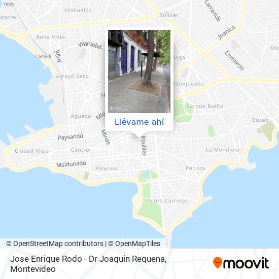 Mapa de Jose Enrique Rodo - Dr Joaquin Requena
