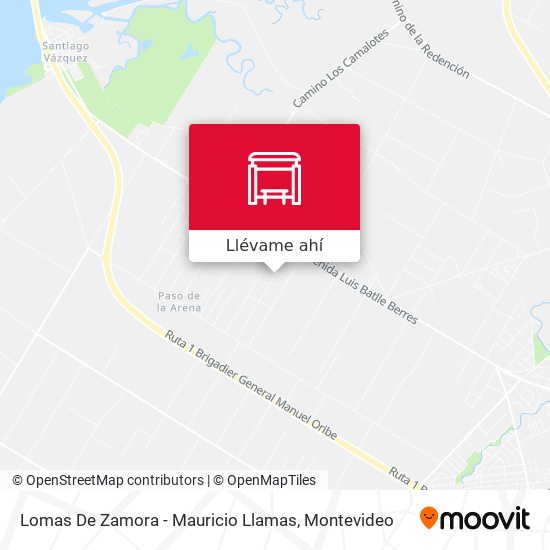 Mapa de Lomas De Zamora - Mauricio Llamas