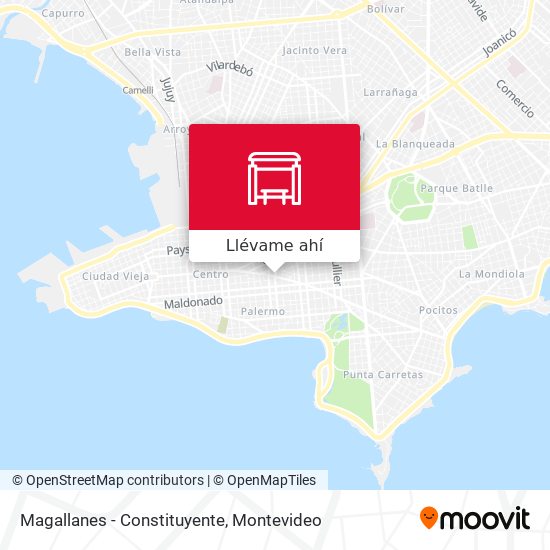 Mapa de Magallanes - Constituyente
