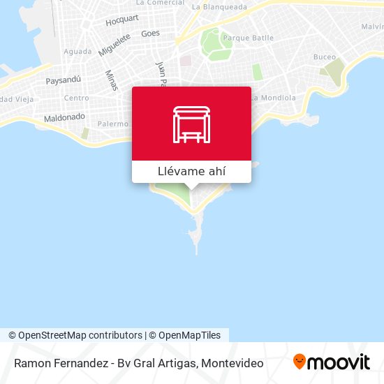 Mapa de Ramon Fernandez - Bv Gral Artigas