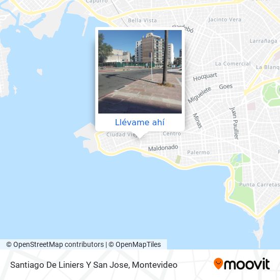Mapa de Santiago De Liniers Y San Jose