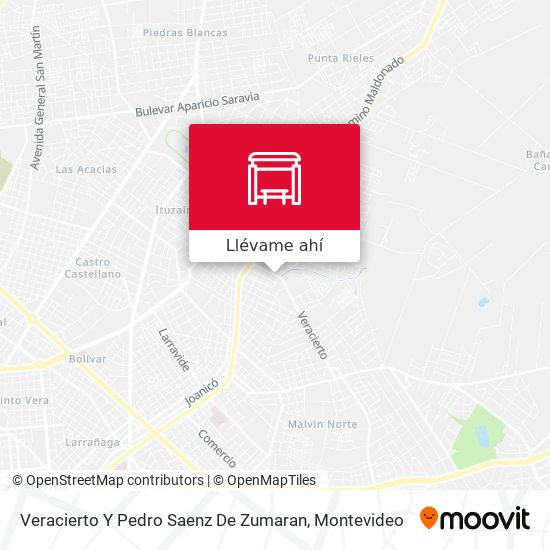 Mapa de Veracierto Y Pedro Saenz De Zumaran