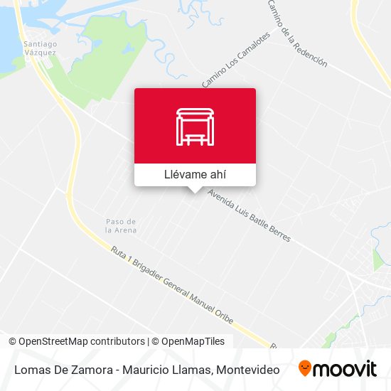 Mapa de Lomas De Zamora - Mauricio Llamas