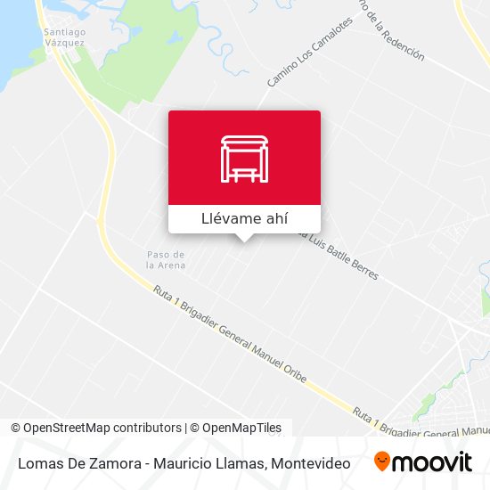 Mapa de Lomas De Zamora - Mauricio Llamas