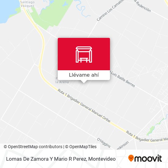Mapa de Lomas De Zamora Y Mario R Perez