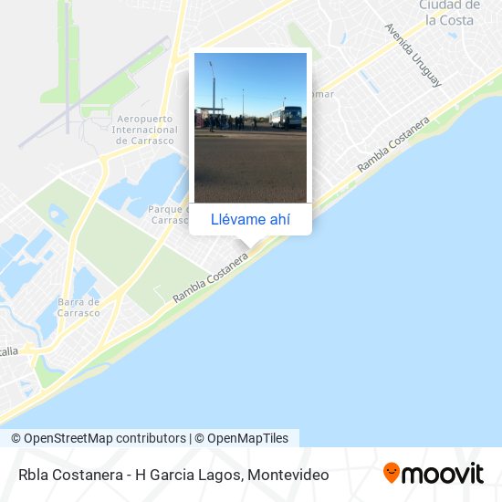 Mapa de Rbla Costanera - H Garcia Lagos