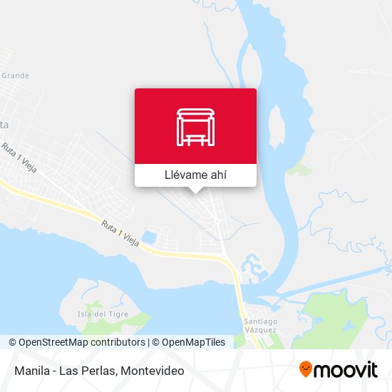 Mapa de Manila - Las Perlas