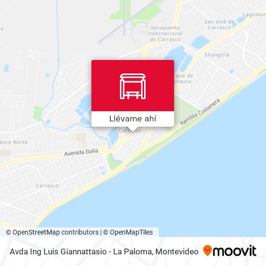 Mapa de Avda Ing Luis Giannattasio - La Paloma