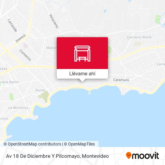 Mapa de Av 18 De Diciembre Y Pilcomayo