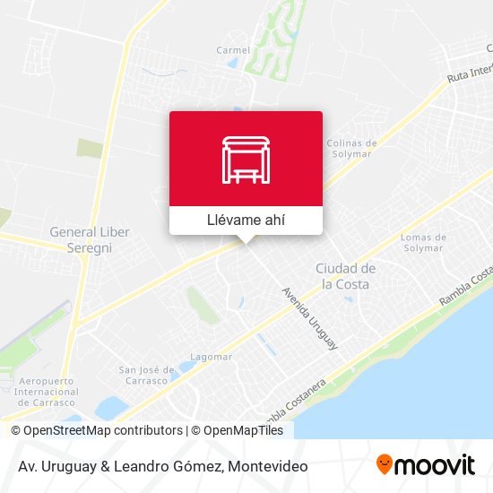 Mapa de Av. Uruguay & Leandro Gómez