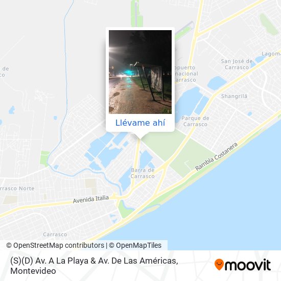 Mapa de (S)(D) Av. A La Playa & Av. De Las Américas
