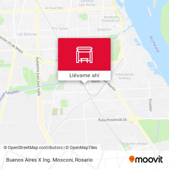 Mapa de Buenos Aires X Ing. Mosconi