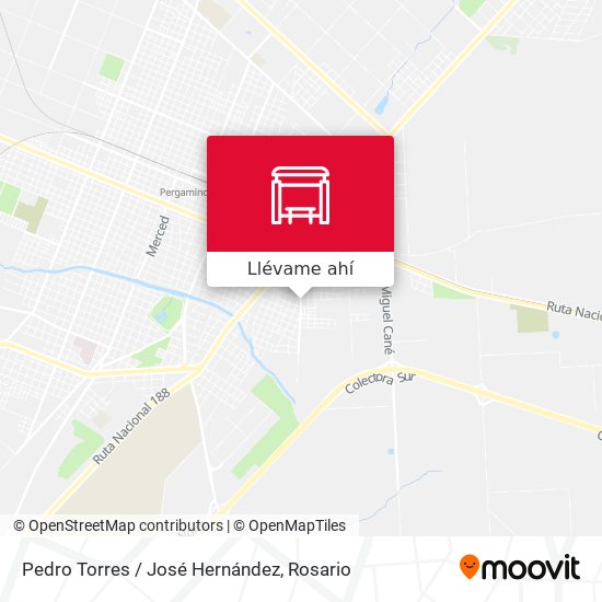 Mapa de Pedro Torres / José Hernández
