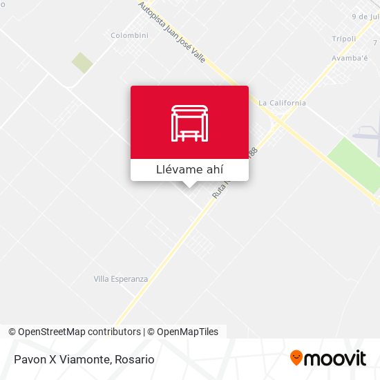 Mapa de Pavon X Viamonte