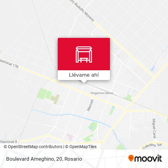 Mapa de Boulevard Ameghino, 20