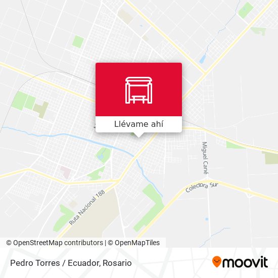 Mapa de Pedro Torres / Ecuador