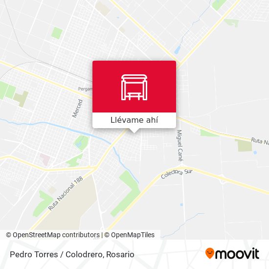 Mapa de Pedro Torres / Colodrero