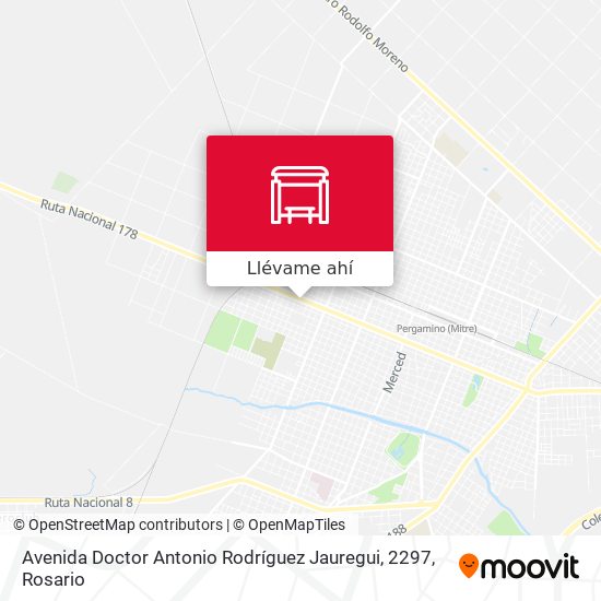 Mapa de Avenida Doctor Antonio Rodríguez Jauregui, 2297