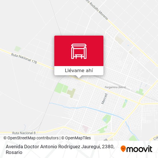 Mapa de Avenida Doctor Antonio Rodríguez Jauregui, 2380