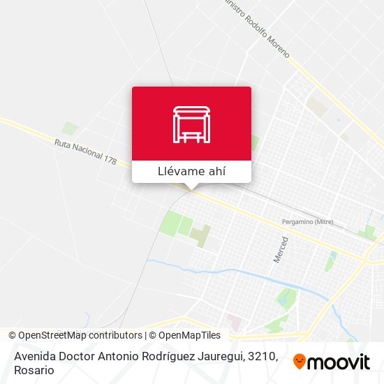 Mapa de Avenida Doctor Antonio Rodríguez Jauregui, 3210