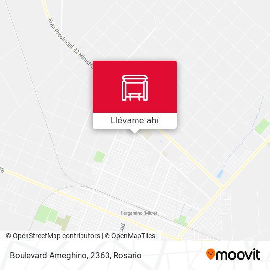 Mapa de Boulevard Ameghino, 2363