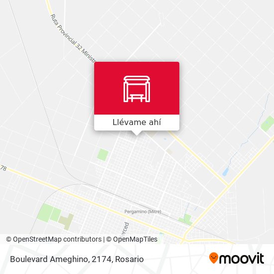 Mapa de Boulevard Ameghino, 2174