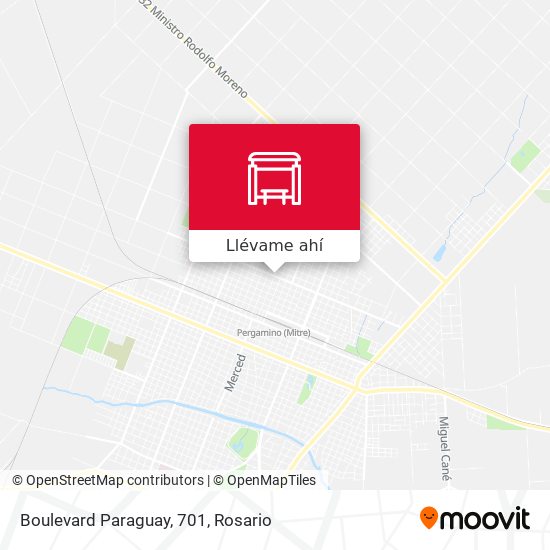 Mapa de Boulevard Paraguay, 701