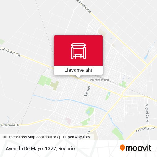 Mapa de Avenida De Mayo, 1322