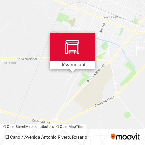 Mapa de El Cano / Avenida Antonio Rivero