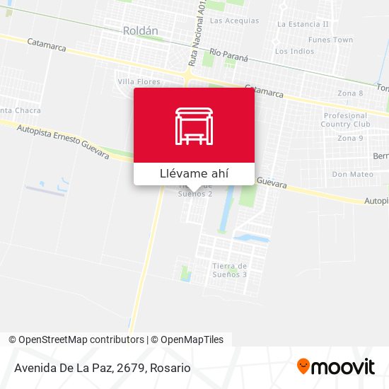 Mapa de Avenida De La Paz, 2679