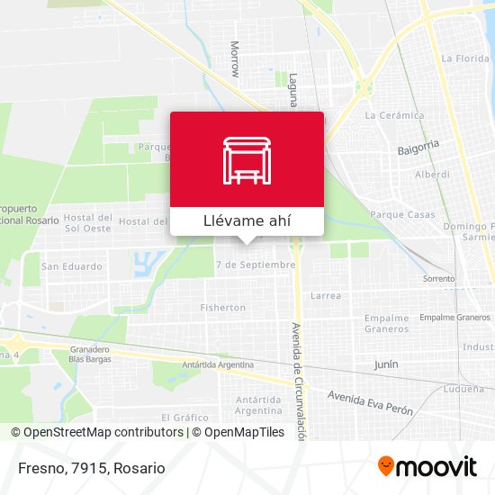 Mapa de Fresno, 7915