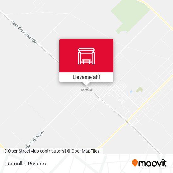 Mapa de Ramallo